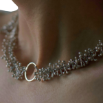 Grape Vine necklace by joola – hanGrape Vinedcrafted in 925 sterling silver with a rhodium-plated finish, inspired by the graceful rhythm of grape vines.